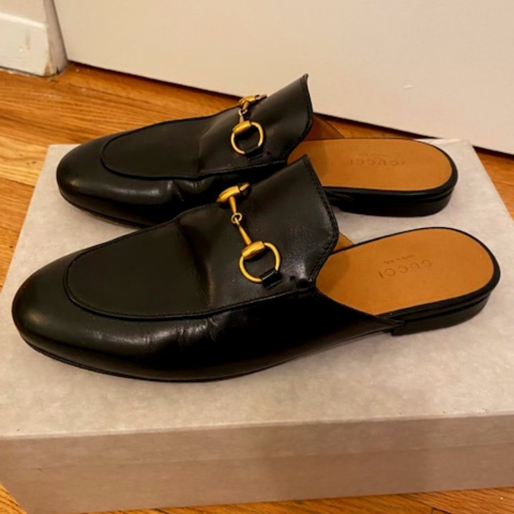 Gucci Princetown Horsebit Mule Size 37